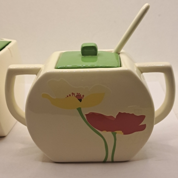 Russ retro creamer, sugar and creamer. - Picture 6 of 8